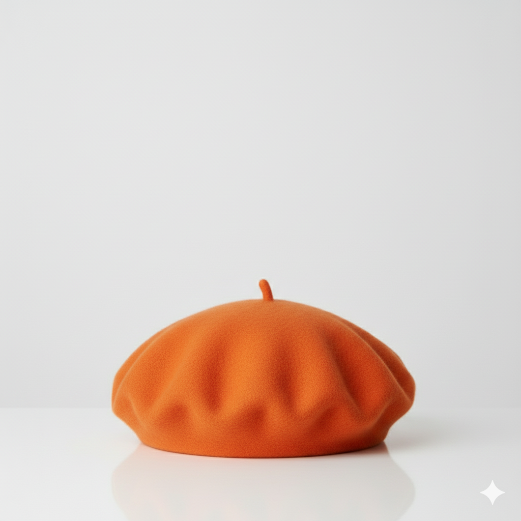 Béret Enfant Orange