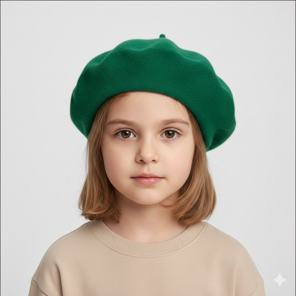 Béret Enfant Vert