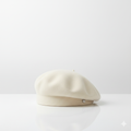 Béret Basque Blanc Femme en Laine
