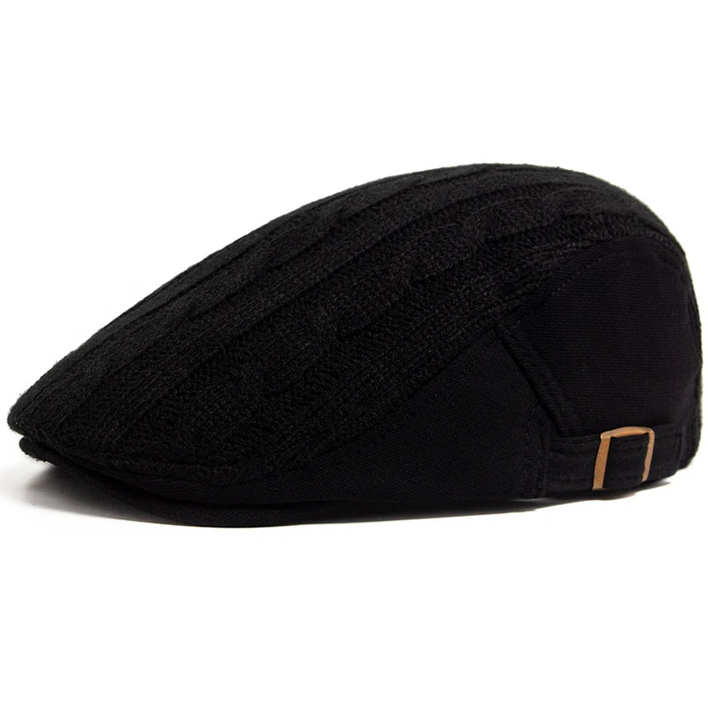 Béret Tricoté Noir