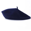 Béret Bleu Marine Femme en Laine