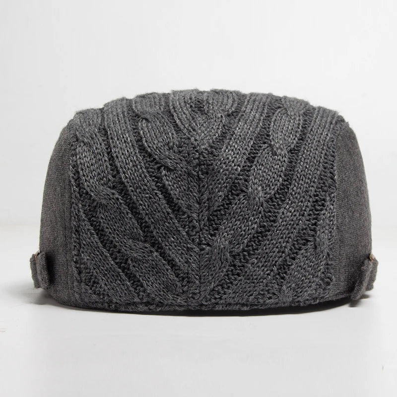 Béret Tricoté Gris