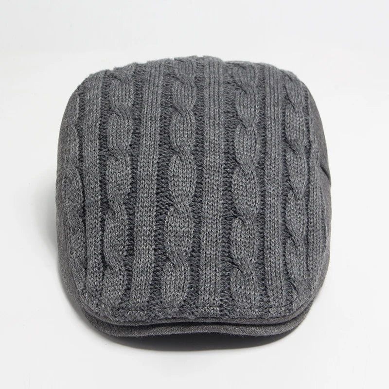 Béret Tricoté Gris