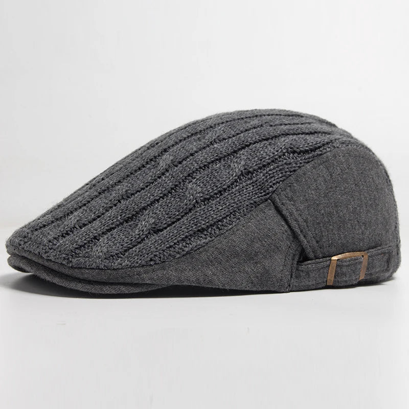Béret Tricoté Gris