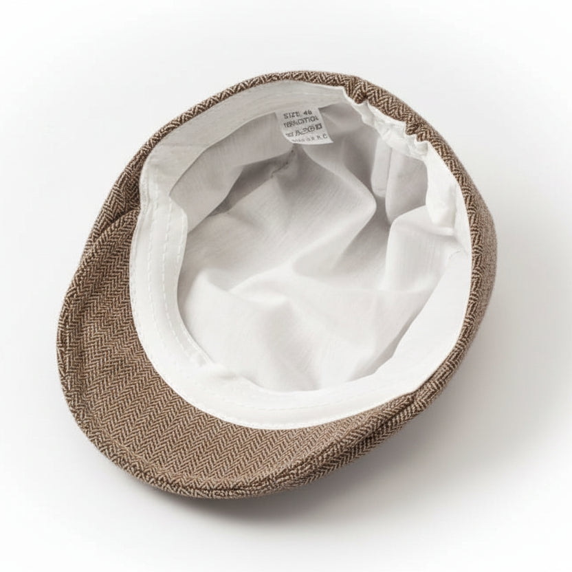 Béret Bébé Beige en Coton